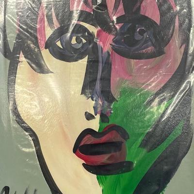 Peter Keil Oil on Acrylic Painting