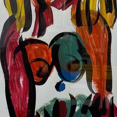 Peter Keil Oil on Acrylic Painting