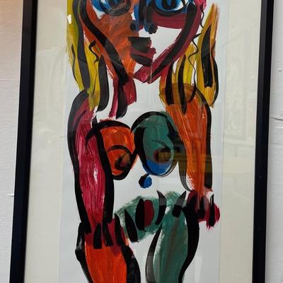 Peter Keil Oil on Acrylic Painting