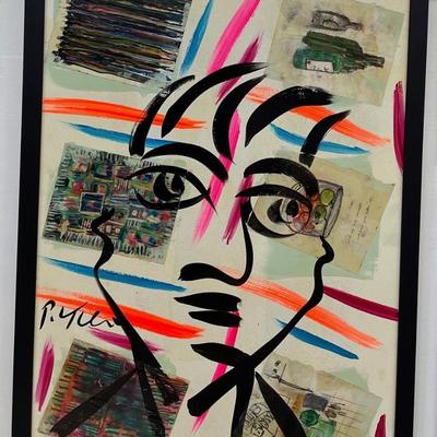 Peter Keil Oil on Acrylic Painting