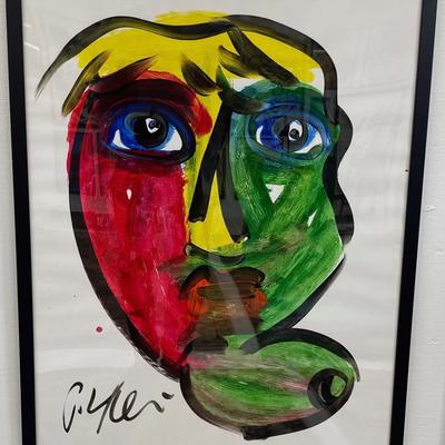 Peter Keil Oil on Acrylic Painting