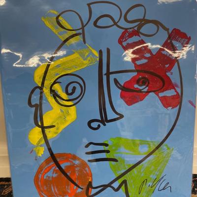 Peter Keil Oil on Acrylic Painting