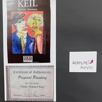 Peter Keil Oil on Acrylic Painting