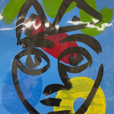 Peter Keil Oil on Acrylic Painting