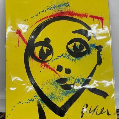 Peter Keil Oil on Acrylic Painting
