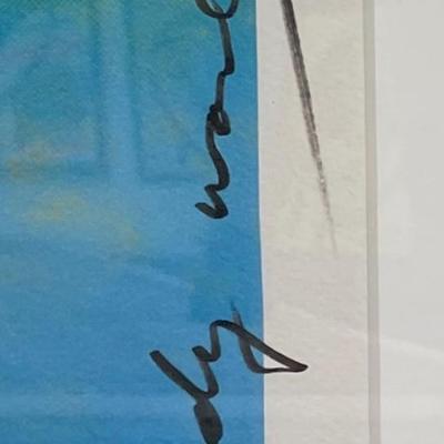 Andy Warhol Lithograph COA Signed and Numbered