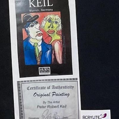 Peter Keil Oil on Acrylic Painting