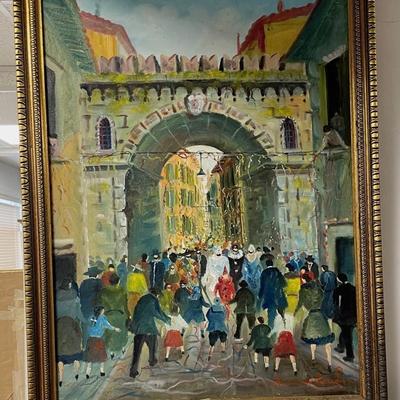 Amando Micaglia Oil Painting on Canvas