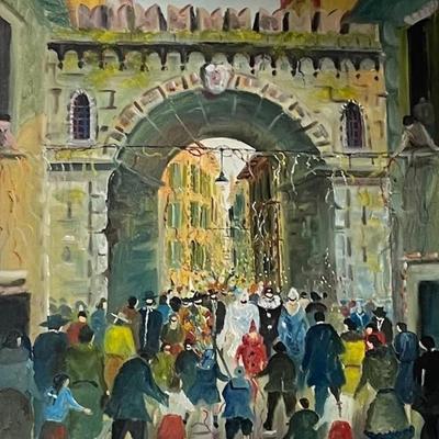 Amando Micaglia Oil Painting on Canvas