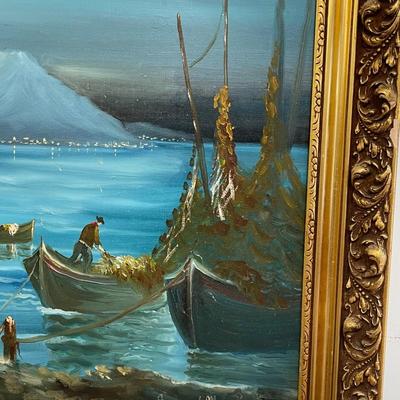 Amando Micaglia Oil Painting on Canvas