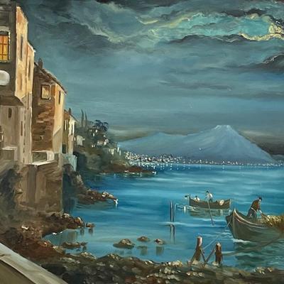 Amando Micaglia Oil Painting on Canvas