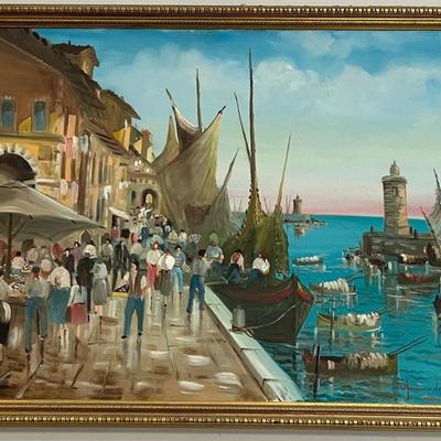 Amando Micaglia Oil Painting on Canvas