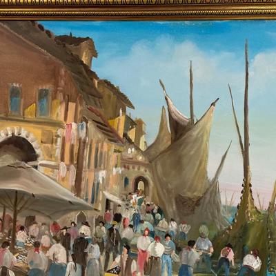 Amando Micaglia Oil Painting on Canvas