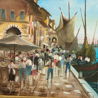 Amando Micaglia Oil Painting on Canvas