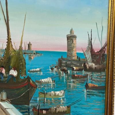 Amando Micaglia Oil Painting on Canvas