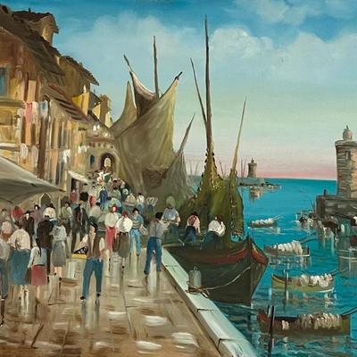Amando Micaglia Oil Painting on Canvas