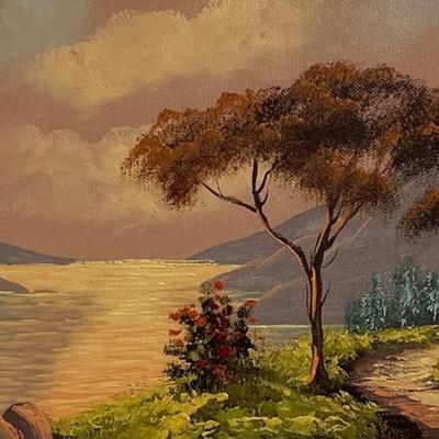 Signed Marco Oil Painting on Canvas