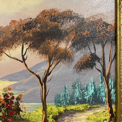 Signed Marco Oil Painting on Canvas