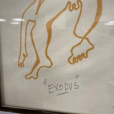 Van Leon Lithograph - Signed and Dated 1981 Artist Proof