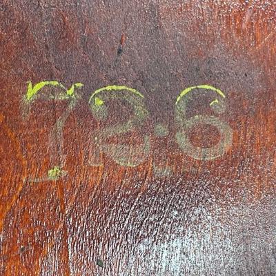 Rocking Chair Stamped Nichols Co. Gardner MA
