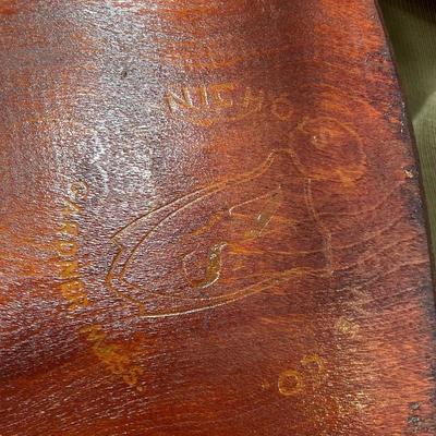 Rocking Chair Stamped Nichols Co. Gardner MA