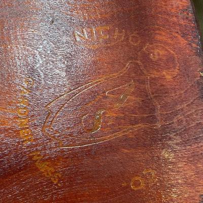 Rocking Chair Stamped Nichols Co. Gardner MA