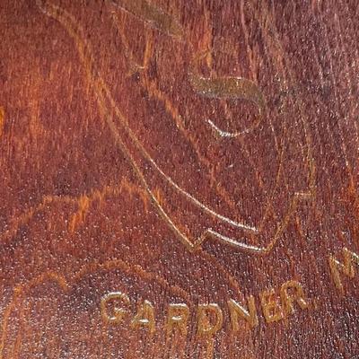 Rocking Chair Stamped Nichols Co. Gardner MA