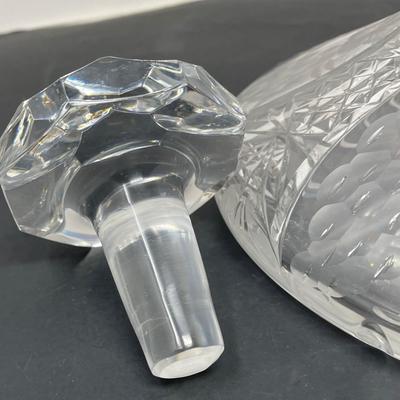 Gorham Waterford Style Decanter Crystal