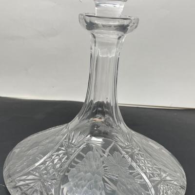 Gorham Waterford Style Decanter Crystal