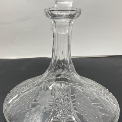Gorham Waterford Style Decanter Crystal