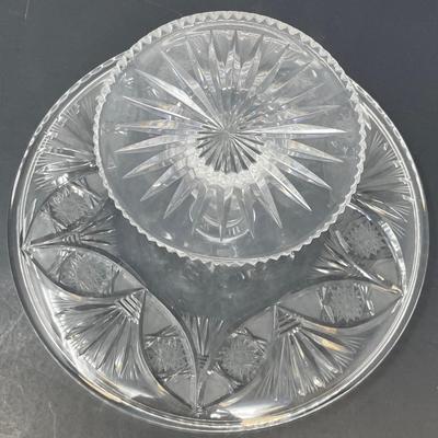 Crystal Foot Cake Stand