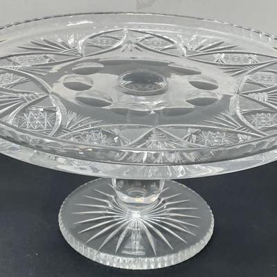 Crystal Foot Cake Stand