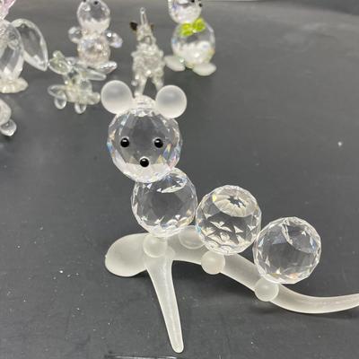 Swarovski  Style Miniature Figurines
