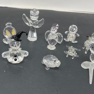 Swarovski  Style Miniature Figurines