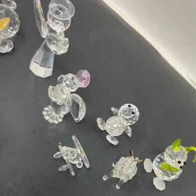 Swarovski  Style Miniature Figurines