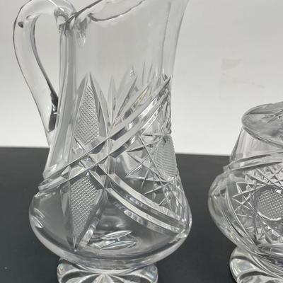 Crystal Sugar/Creamer Container