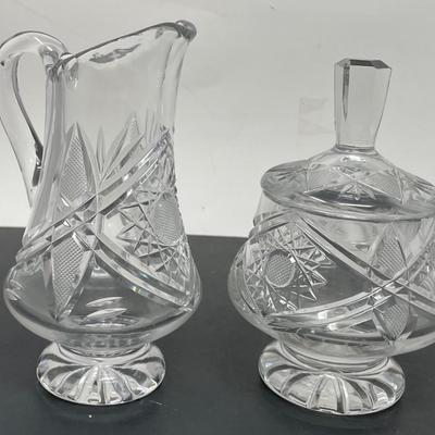 Crystal Sugar/Creamer Container