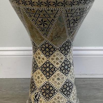 Middle Eastern Burly Dancer Drum w/ Case