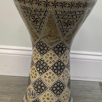 Middle Eastern Burly Dancer Drum w/ Case