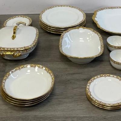 Limoges Set of Dinnerware