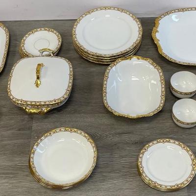 Limoges Set of Dinnerware