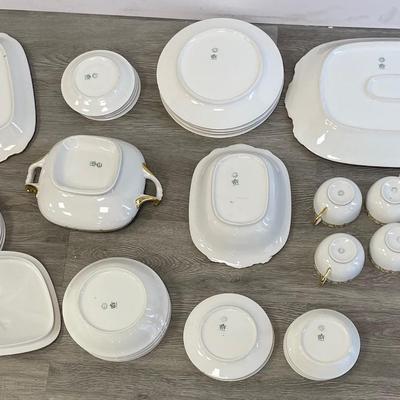Limoges Set of Dinnerware