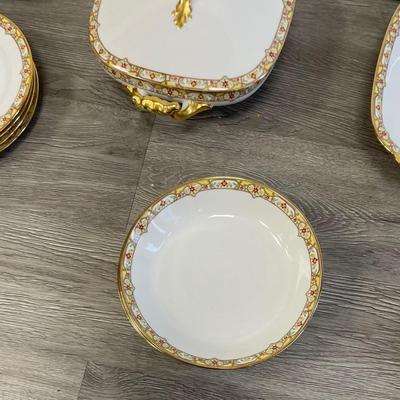 Limoges Set of Dinnerware