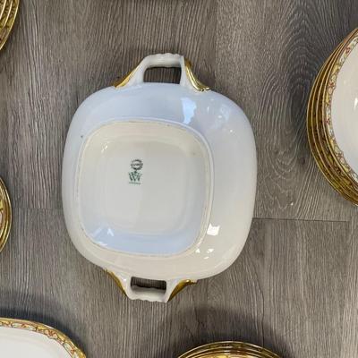Limoges Set of Dinnerware