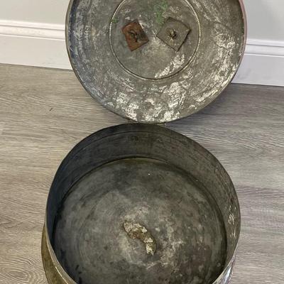 Copper Steel Container