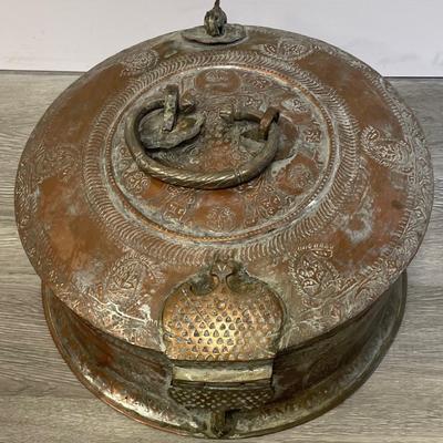 Copper Steel Container