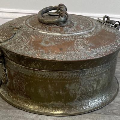 Copper Steel Container