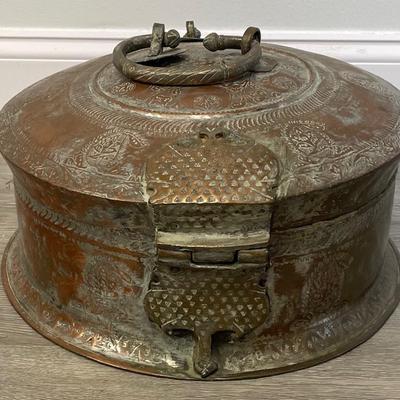 Copper Steel Container