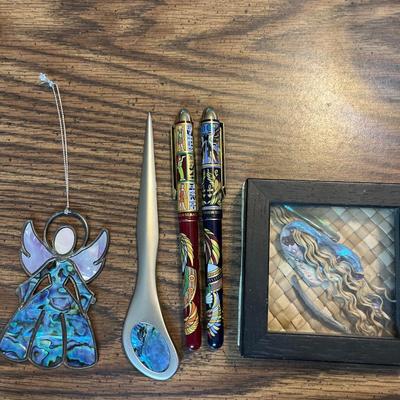 DR1- Micro ceramic Pen museum pens, abalone items