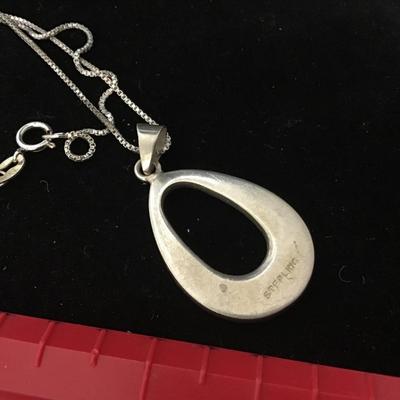 Sterling Silver Pendant with 925 Silver Chain